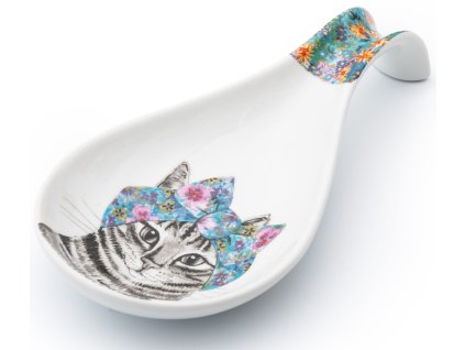 Kitchen Craft - Porcelánová odkládací lžíce Tipperleyhill - 21 × 11 cm