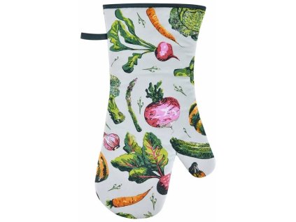 UW - Textilní kuchyňská rukavice Vegetable Medley - 20 x 37 cm