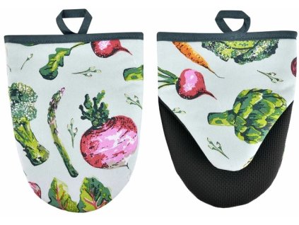 UW - Pár malých kuchyňských rukavic Vegetable Medley - 19 x 14 cm