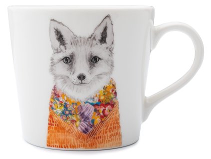 Kitchen Craft - Porcelánový hrníček Tipperleyhill Fox - 380 ml