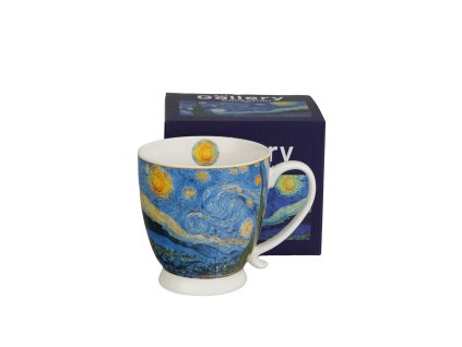 DP - Porcelánový hrnek STARRY NIGHT na stopce V. van Gogh - 510 ml