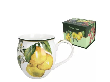 Hrnek buclák 450 ml - citrony