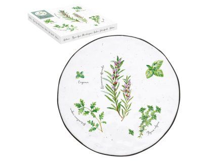 Talíř 21 cm - Easy Life - Herbarium