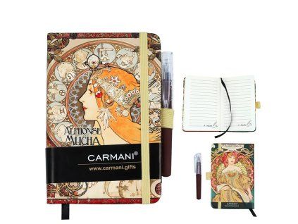 Zápisník A7 Alfons Mucha
