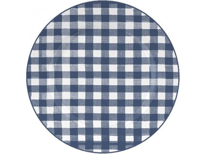 Creative Tops - Dezertní porcelánový talíř Gingham /19*19 cm/