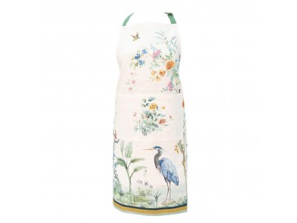 Clayre & Eef - Kuchyňská zástěra Birds in Paradise - 70*85 cm
