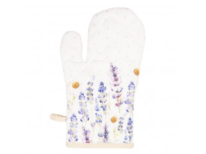 Clayre & Eef - Chňapka LAVENDER FIELDS - 16*30 cm
