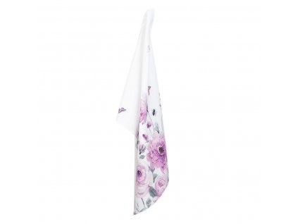 Clayre & Eef - Kuchyňská utěrka ROSES AND BUTTERFLIES - 50*85 cm