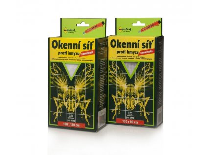Samolepící okenní síť proti hmyzu