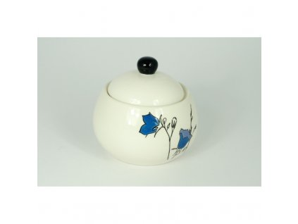 Zelený strom - Cukřenka Louka modré zvonky 140 132 - 10x9,5 cm