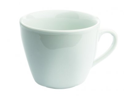 Bílý porcelánový šálek Cosmo - 190 ml