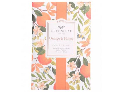 Greenleaf - Vonný sáček Orange & Honey