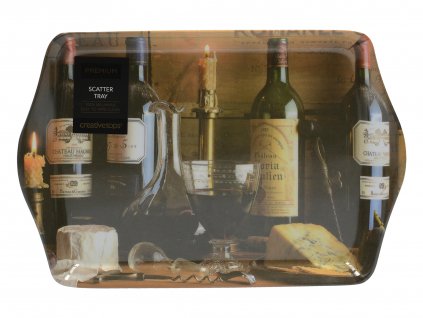Melaminový tác mini Vintage Wine