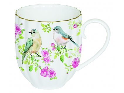 Easy Life - Porcelánový hrnek Spring Time v dárkové krabičce - 300 ml