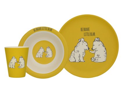 Dětský jídelní set Wild Bear