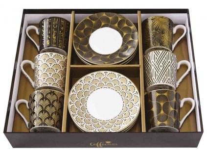 Easy Life - Porcelánové šálky a podšálky na kávu Egyptology