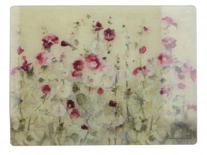 Skleněné krájecí prkénko Wild Field Poppies