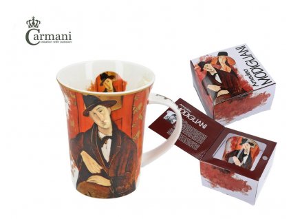 Porcelánový hrnek MODIGLIANI v dárkové krabičce - 350 ml