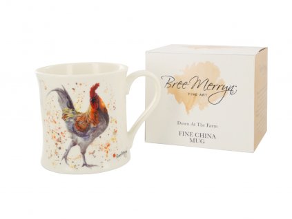 E. LTD - Porcelánový hrníček "Carl Rooster" v dárkové krabičce - 300 ml
