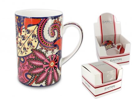 EATON - Porcelánový hrníček "London Kalam" v dárkové krabičce - 350 ml