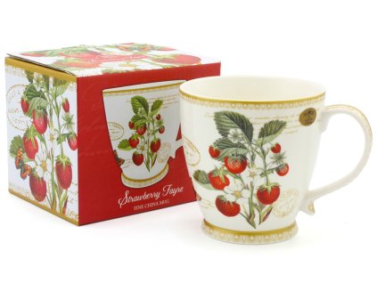 Leonardo - Porcelánový hrnek "JAHODY" v dárkové krabičce - 420 ml