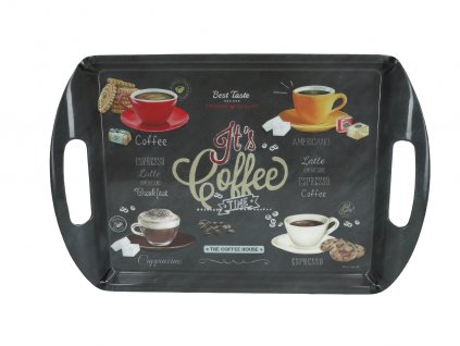 Hanipol - Melaminový tác "Its coffe time" - 35*24 cm