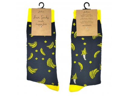 Ponožky "Banány" -  39-41