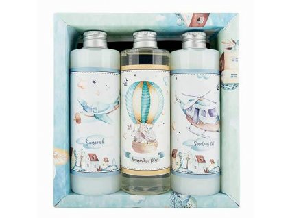 Bohemia Gifts Sada pro kluky XL – gel 250 ml, šampon 250 ml a pěna 250 ml