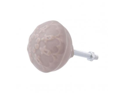 Clayre & Eef - Nábytková úchytka Starorůžová