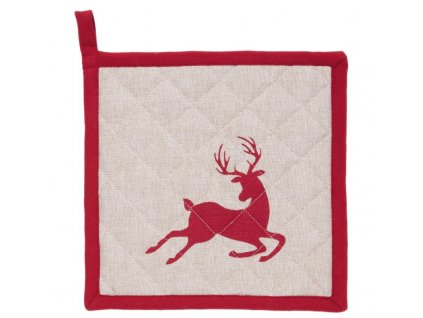 podlozka pod hrnec nebo chnapka hello deer 20 20 cm