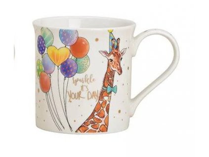 G. Wurm - Porcelánový hrníček BIRTHDAY "Žirafa" - 300 ml