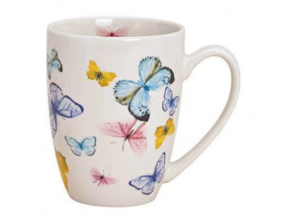 G. Wurm - Porcelánový hrníček s motýly - 370 ml