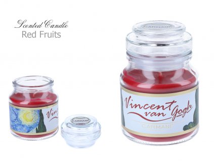 V. Van Gogh - Vonná svíčka ve skle "Red Fruit " - 335 g