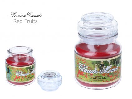 C. Monet - Vonná svíčka ve skle "Red Fruit" - 335 g