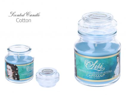 Sisi - Vonná svíčka ve skle "Cotton" - 335 g