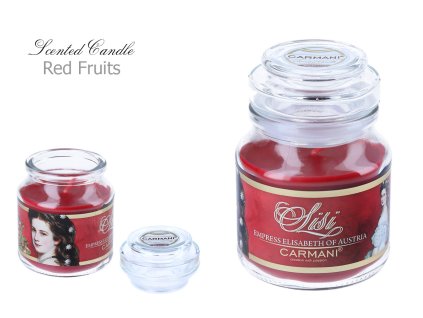 Sisi - Vonná svíčka ve skle "Red Fruit" - 335 g