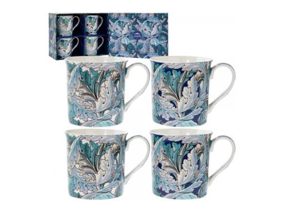 Leonardo - Sada Porcelánových hrníčků "Acanthus" v dárkové krabičce - 4*250 ml