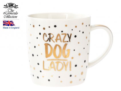 Leonardo - Porcelánový hrnek Crazy Dog Lady - 320 ml