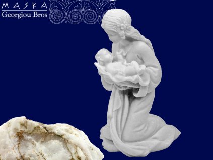 Figurka Panna Marie s děťátkem - 10 cm