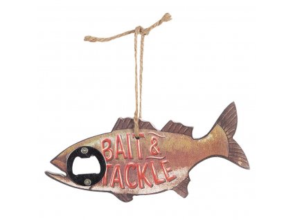 Clayre & Eef - Otvírák na korunkové uzávěry FISH - 20*2*9 cm