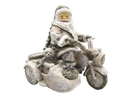 Santa na motorce