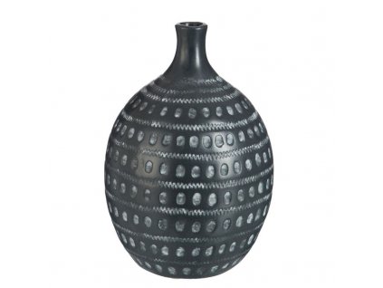 J-line - Terakotová váza ETNIC - Ø 21*31 cm