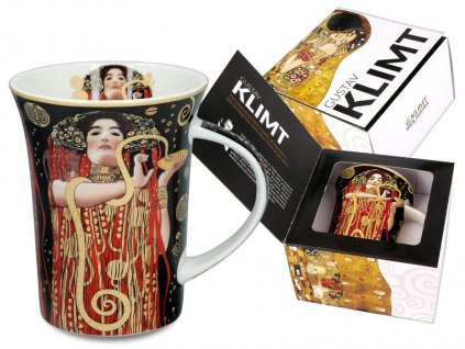 Porcelánový hrnek Gustav Klimt Medicine v dárkové krabičce