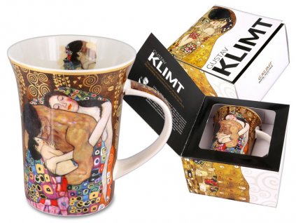 Porcelánový hrnek Gustav Klimt Rodina v dárkové krabičce