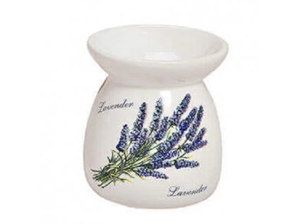 Keramická aromalampa LEVANDULE