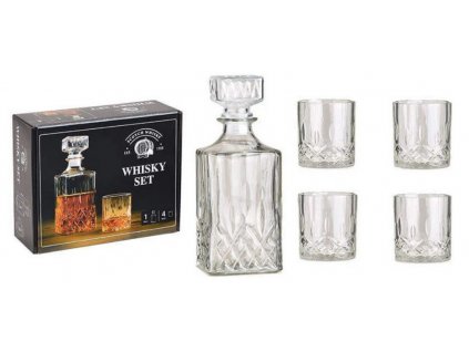 Sada whisky ze skla