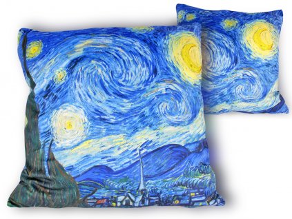Polštář V. van Gogh HVĚZDNÁ NOC