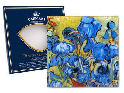 Skleněný talíř V. van Gogh Kosatce