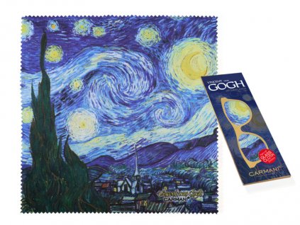 Utěrka na brýle Vincent van Gogh Hvězdná noc