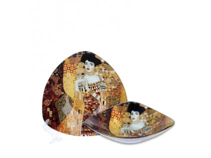 Skleněná miska G. Klimt Adele Bloch